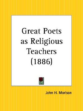 portada great poets as religious teachers (en Inglés)