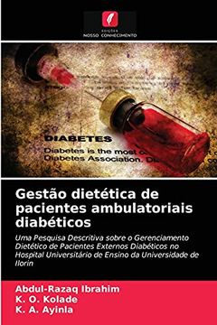 portada Gestão Dietética de Pacientes Ambulatoriais Diabéticos (en Portugués)