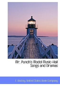portada mr. punch's model music-hall songs and dramas (en Inglés)