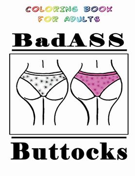 portada BadASS Buttocks: Coloring Book for Adults