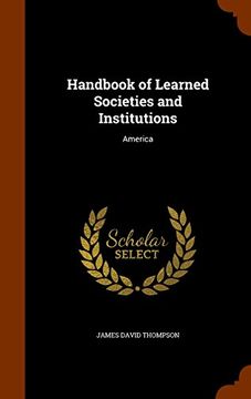 portada Handbook of Learned Societies and Institutions: America