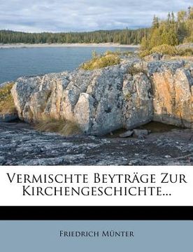 portada vermischte beytr ge zur kirchengeschichte... (in English)