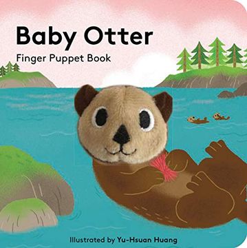 portada Baby Otter: Finger Puppet Book (Little Finger Puppet Board Books) (en Inglés)