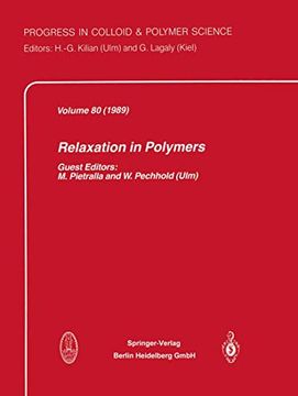 portada Relaxation in Polymers (Progress in Colloid and Polymer Science)