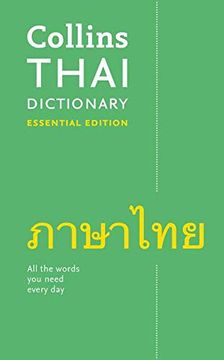portada Collins Thai Essential Dictionary: Bestselling Bilingual Dictionaries (Collins Essential Editions) (en Inglés)