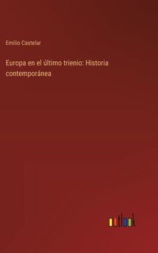 portada Europa en el último trienio: Historia contemporánea
