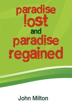 portada paradise lost and paradise regained (en Inglés)