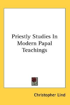portada priestly studies in modern papal teachings (en Inglés)