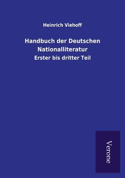 portada Handbuch der Deutschen Nationalliteratur: Erster bis dritter Teil (in German)