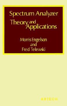 portada Spectrum Analyzer Theory and Applications (Modern Frontiers in Applied Science) (en Inglés)