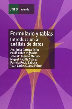 portada Formulario y Tablas: Introducción al Análisis de Datos(9788436260410)