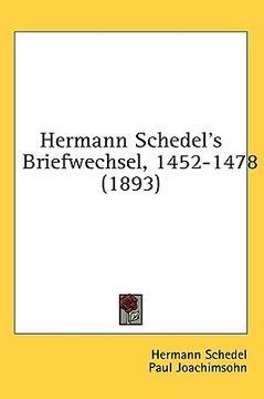 portada hermann schedel's briefwechsel, 1452-1478 (1893) (en Inglés)