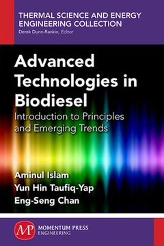 portada Advanced Technologies In Biodiesel: Introduction to Principles and Emerging Trend