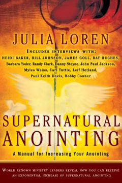 portada supernatural anointing (en Inglés)