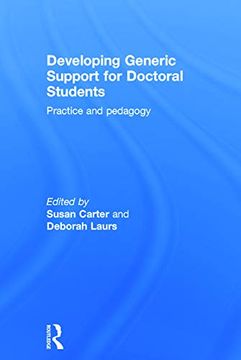 portada Developing Generic Support for Doctoral Students: Practice and Pedagogy