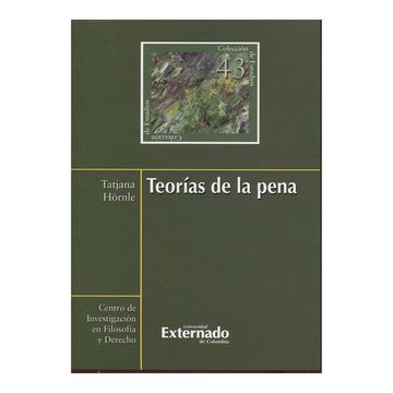 portada Teorías de la Pena (in Spanish)