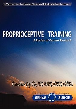 portada proprioceptive training (en Inglés)