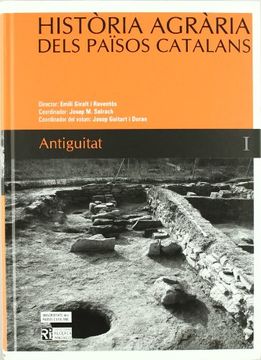 portada Història Agrària Dels Països Catalans (Volum 1) Antiguitat