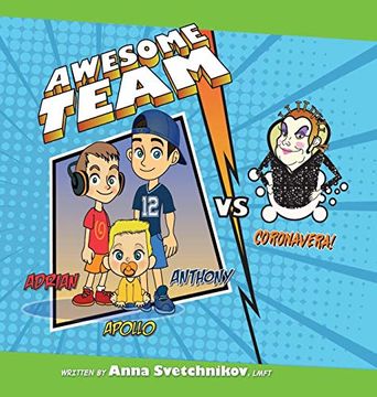 portada Awesome Team vs Coronavera (en Inglés)