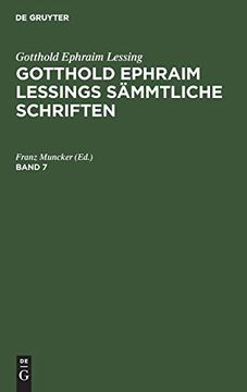 portada Gotthold Ephraim Lessings Sämmtliche Schriften (in German)