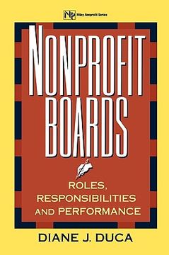 portada nonprofit boards: roles, responsibilities, and performance (in English)