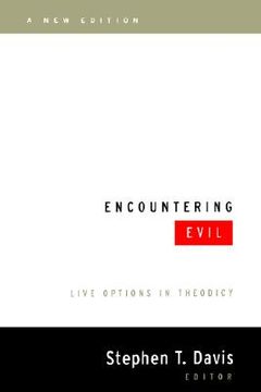portada Encountering Evil : Live Options in Theodicy (en Inglés)