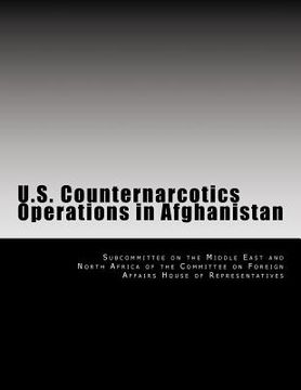 portada U.S. Counternarcotics Operations in Afghanistan (en Inglés)