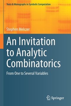 portada An Invitation to Analytic Combinatorics: From One to Several Variables (en Inglés)