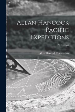 portada Allan Hancock Pacific Expeditions; v. 24 1960 (in English)