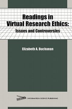 portada readings in virtual research ethics: issues and controversies (en Inglés)