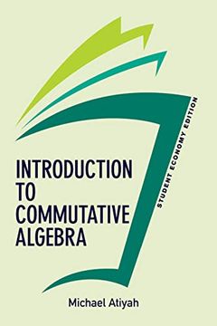 portada Introduction to Commutative Algebra, Student Economy Edition (in English)