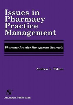 portada issues in pharmacy practice management: pharmacy practice management quarterly