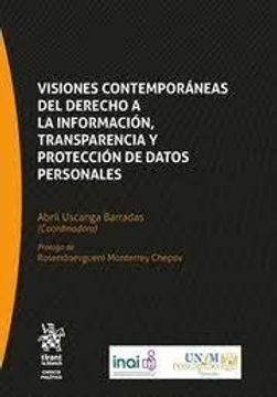portada Visiones Contemporáneas del Derecho a la Información, Transparencia y Protección de Datos Personales