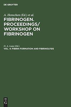 portada Fibrin Formation and Fibrinolysis (in German)