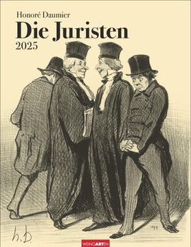portada Honoré Daumier: Die Juristen Kalender 2025