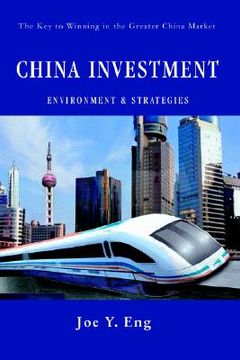 portada china investment environment & strategies: the key to winning in the greater china market