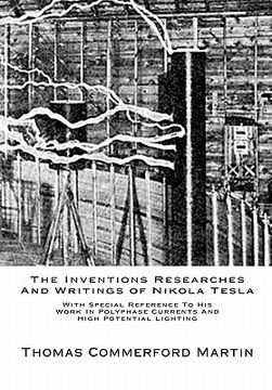 portada the inventions researches and writings of nikola tesla (en Inglés)