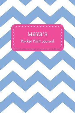 portada Maya's Pocket Posh Journal, Chevron (en Inglés)