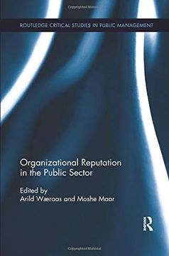 portada Organizational Reputation in the Public Sector (Routledge Critical Studies in Public Management) (in English)