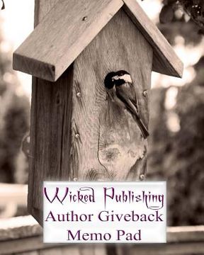 portada Wicked Publishing Author Giveback Memo Pad (in English)