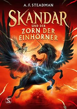 portada Skandar und der Zorn der Einhörner (en Alemán)