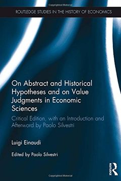portada on abstract and historical hypotheses and on value-judgments in economic sciences