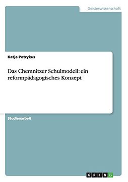portada Das Chemnitzer Schulmodell: ein reformpädagogisches Konzept (German Edition)