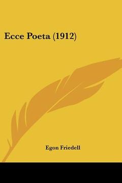 portada ecce poeta (1912) (en Inglés)