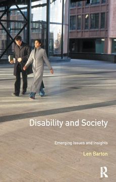 portada Disability and Society: Emerging Issues and Insights (en Inglés)