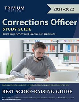 portada Corrections Officer Study Guide: Exam Prep Review With Practice Test Questions 