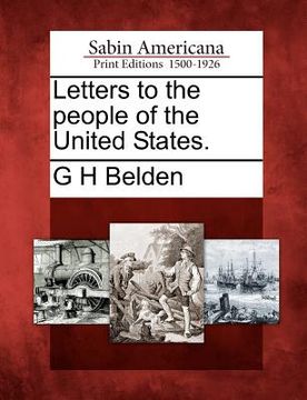 portada letters to the people of the united states. (en Inglés)
