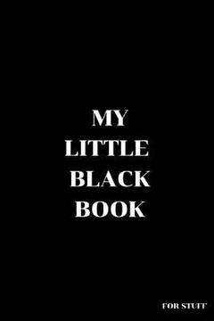 portada My Little Black Book: For Stuff (en Inglés)