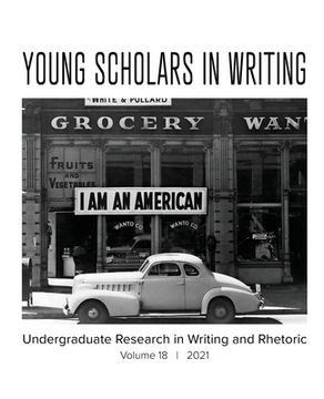 portada Young Scholars in Writing: Volume 18 (2021) (en Inglés)
