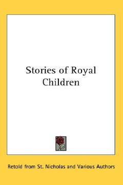 portada stories of royal children (in English)
